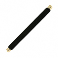 Présentoir bijoux coussin velours pour bagues Noir-doré
