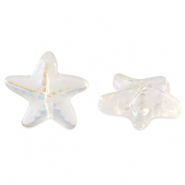 Perles en verre étoile de mer Cristal AB