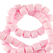 Perles en polymère 6mm Rose clair