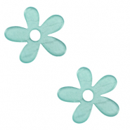 Pendentifs Polaris Elements Lucido fleur Bleu océan