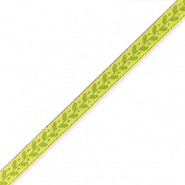 Ruban texte feuille Vert clair-vert olive