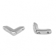 Perles tile flèche Argenté
