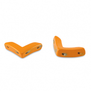 Perles tile flèche Orange