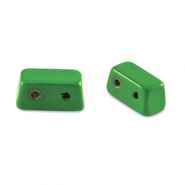 Perles tile rectangle Vert