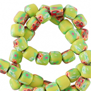 Perles en polymère 6mm Vert lime
