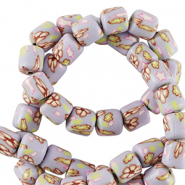 Perles en polymère 6mm Lilas