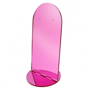 Plexx présentoir bijoux pour boucles Rose magenta