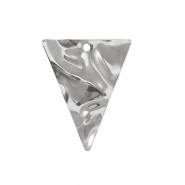Breloques en acier Inox triangle Argenté