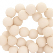 Perles acryliques 4 mm Beige crème