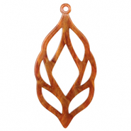 Pendentifs en résine Marron topaze