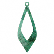 Pendentifs en résine Multicolore vert