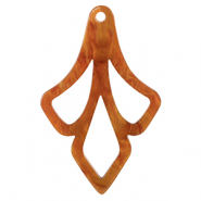 Pendentifs en résine Marron topaze