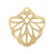 Pendentifs en résine Beige sable