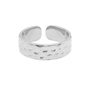 Bagues en acier Inox Argent&eacute;