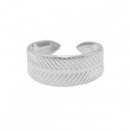 Bagues en acier Inox Argent&eacute;