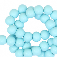 Perles en polymère 6mm Bleu clair