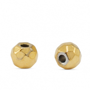 Perles en acier Inox 6mm Doré