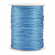 Fil macramé tressé 1.5mm Bleu royal