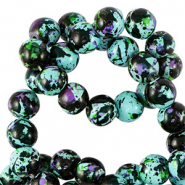 Perles en céramique 8mm Multicolore