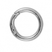 Apprêts anneau porte-clés Argent