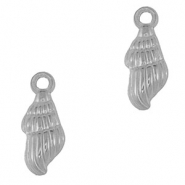Breloques en acier Inox buccin Argenté