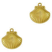 Breloques en acier Inox coquille Doré