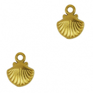 Breloques en acier Inox coquille Doré