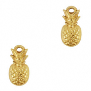 Breloques en acier Inox ananas Doré