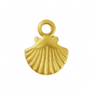 Breloques en acier Inox coquille Doré