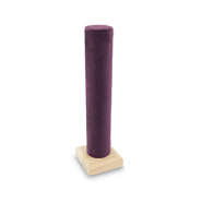 Présentoir bijoux pour bracelets Natural-violet aubergine