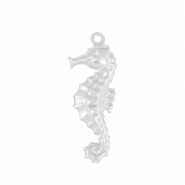 Breloques en acier Inox hippocampe Argenté