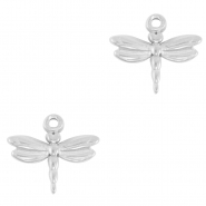 Breloques en acier Inox libellule Argenté