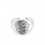 Bagues en acier Inox Argent&eacute;