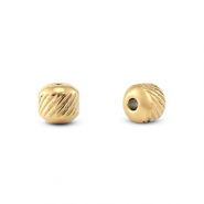 Perles en acier inox 6mm Doré