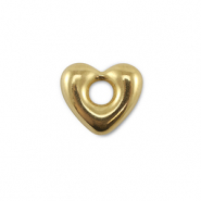 Apprêts en acier inox coeur Doré