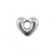 Apprêts en acier inox coeur Argenté