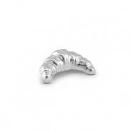 Broches croissant Argenté