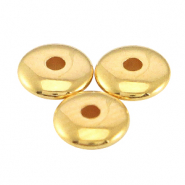 Perles en métal DQ disque 5x1.5mm Doré (sans nickel)