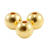 Perles en métal DQ 3mm Doré (sans nickel)