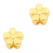Perles en métal DQ fleur 4mm Doré (sans nickel)