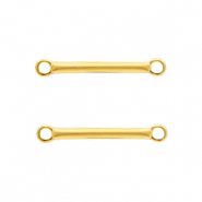 Breloques en métal DQ connecteur 18mm Doré (sans nickel)