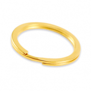 Apprêts en métal DQ anneau porte-clés 25mm Doré (sans nickel)