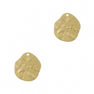 Breloques en métal DQ irrégulier Doré (sans nickel)
