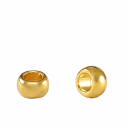 Perles en m&eacute;tal DQ rondelle 5mm Dor&eacute; (sans nickel)