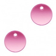 Pendentifs accroche-regard 16mm Violet magenta métallique