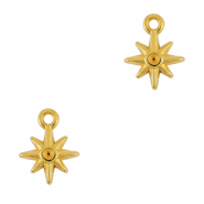 Breloques en métal DQ étoile Doré (sans nickel)