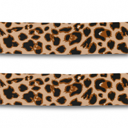 Bandana léopard Beige-marron-noir