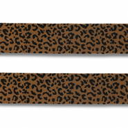 Bandana léopard Marron-noir
