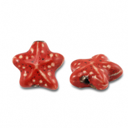 Perles en c&eacute;ramique &eacute;toile de mer Rouge