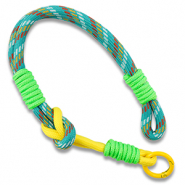 Cordon téléphonique tendance Turquoise-jaune-vert néon-rouge